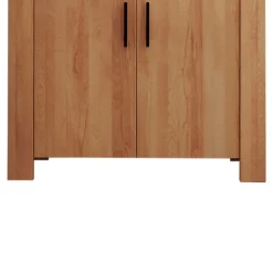 Outlet Kernbuche Highboard Lasmus Massivholzmöbel|Küchenkommode