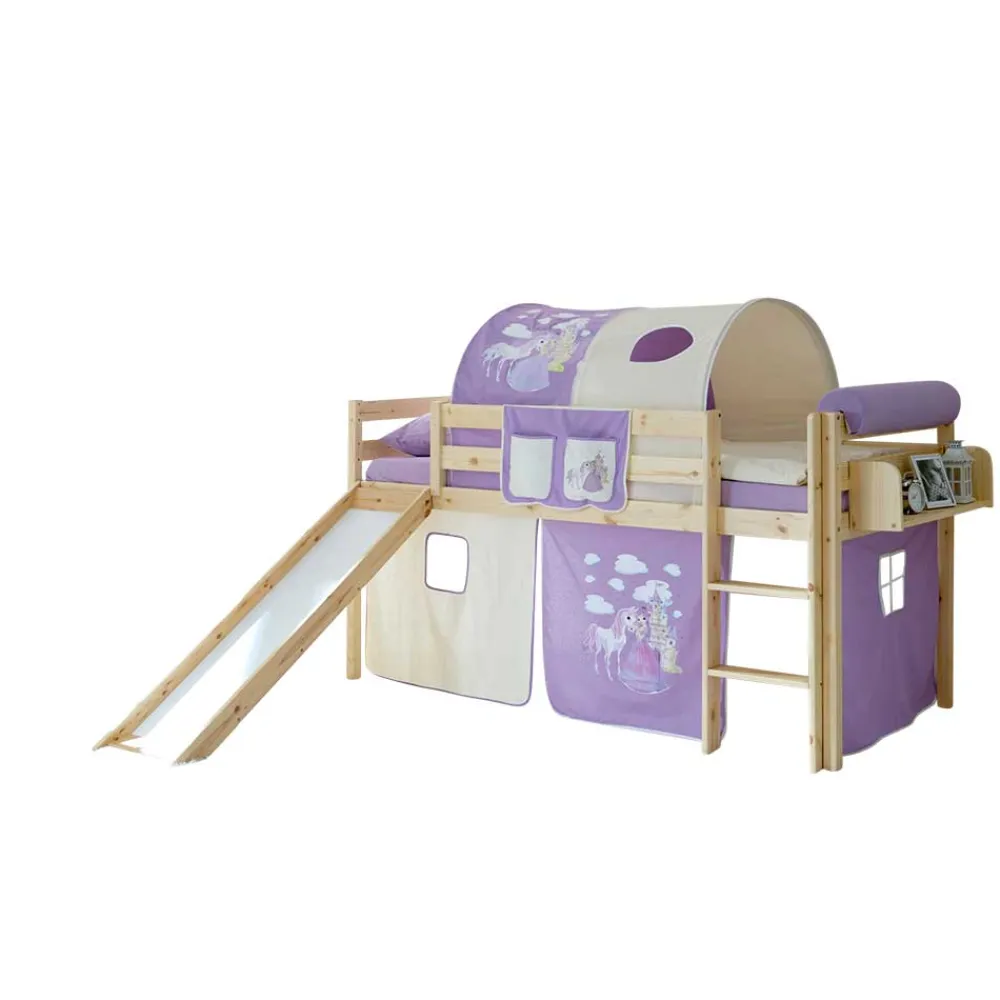 Hot Kiefer Hochbett Washington Kinder Kinderhochbetten|Kinderbetten