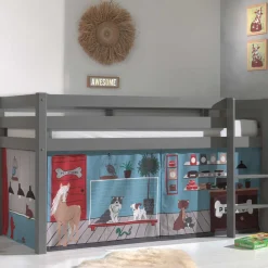 Hot Kiefer Kinderhochbett Oristina Kinder Kinderhochbetten|Kinderbetten