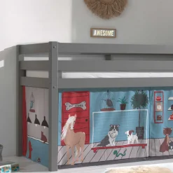 Hot Kiefer Kinderhochbett Oristina Kinder Kinderhochbetten|Kinderbetten