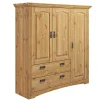 Hot Kiefer massiv Wäscheschrank Delian Kleiderschränke|Schlafzimmerschränke