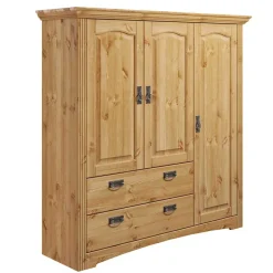 Hot Kiefer massiv Wäscheschrank Delian Kleiderschränke|Schlafzimmerschränke