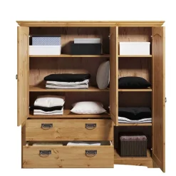 Hot Kiefer massiv Wäscheschrank Delian Kleiderschränke|Schlafzimmerschränke