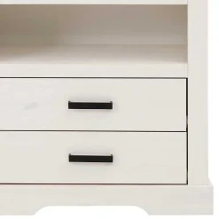 Discount Kiefernschrank Siluzia Vitrinenschrank
