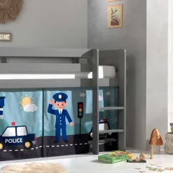 Outlet Kinder Halbhochbett Silja Kinder Kinderhochbetten|Kinderbetten