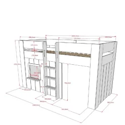 Online Kinder Spielbett Samanca Kinder Kinderbetten