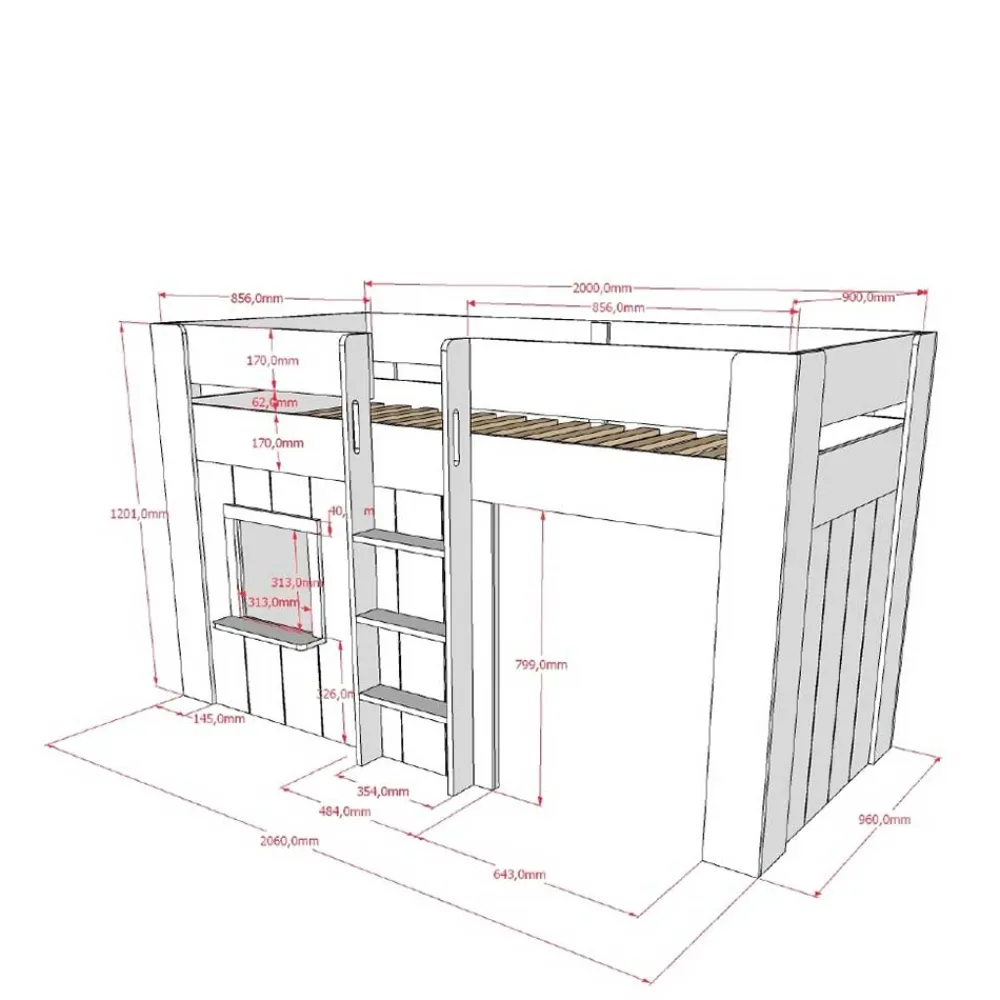 Online Kinder Spielbett Samanca Kinder Kinderbetten