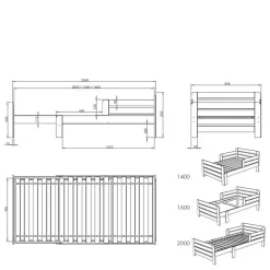 Kinderbett Deska*Pharao24 Clearance