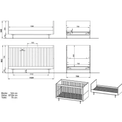 Discount Kinderbettchen Calla Kinder Kinderbetten