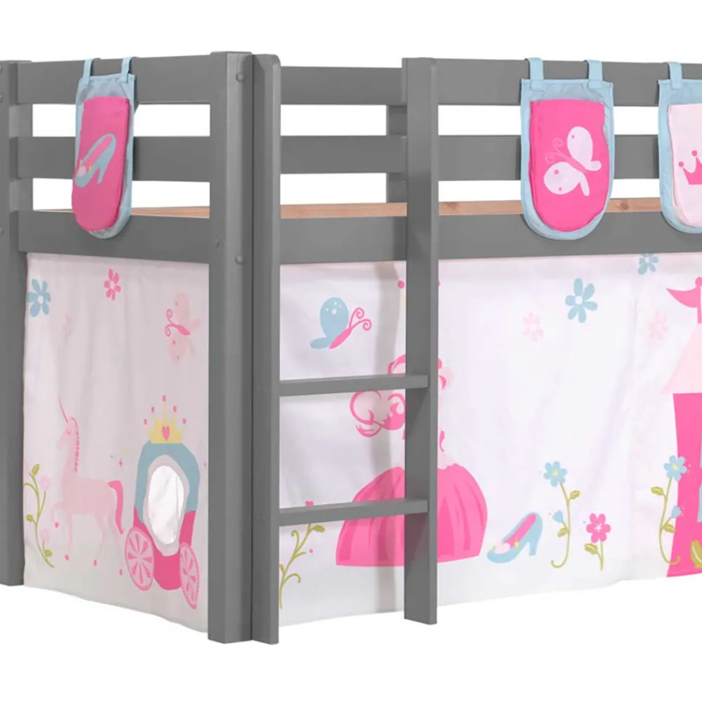 Kinderhochbett Tajimna Kinder Kinderbetten|Kinderhochbetten