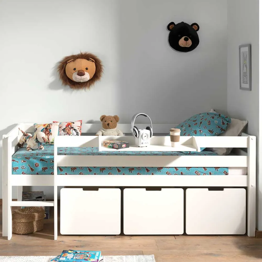 Kinderzimmer Bett Hornos*Pharao24 New