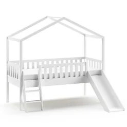 Kinderzimmerbett in Hausform Levirenas*Pharao24 New