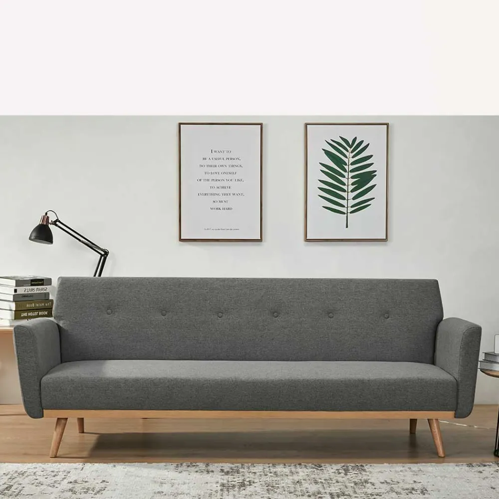 Hot Klappcouch Fiodaria Polstermöbel|3 Sitzer Sofa