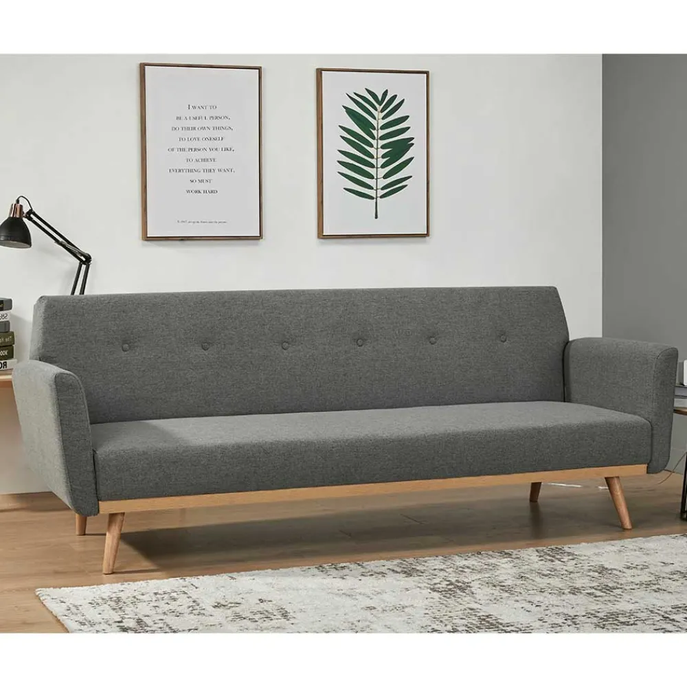 Hot Klappcouch Fiodaria Polstermöbel|3 Sitzer Sofa