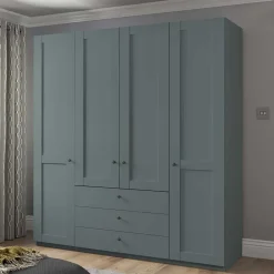 Kleiderschrank 200 cm breit Forjan*Pharao24 Online