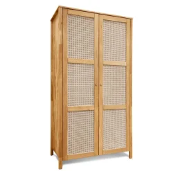 Outlet Kleiderschrank Felictas Massivholz Schränke|Kleiderschränke