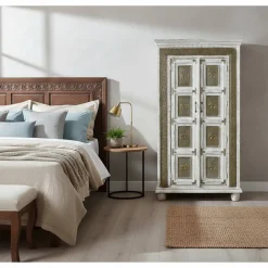 Hot Kleiderschrank Giusi Drehtürenschränke|Massivholz Kleiderschränke