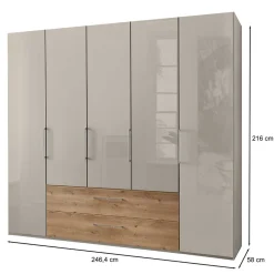 Kleiderschrank Glasfront Cruzca Kleiderschränke|Schlafzimmerschränke