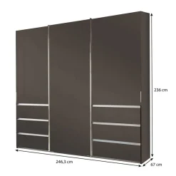 Kleiderschrank Gravita*Pharao24 Discount