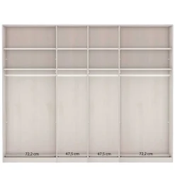 Sale Kleiderschrank Gulcam Schiebetürenschränke|Kleiderschränke