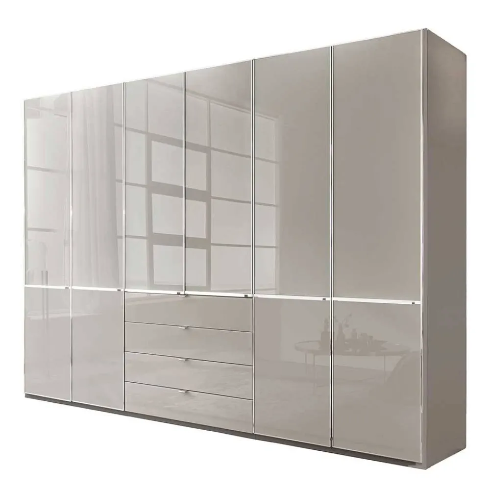 Kleiderschrank hellgrau Voscona*Pharao24 Outlet