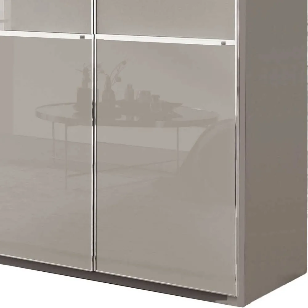 Kleiderschrank hellgrau Voscona*Pharao24 Outlet