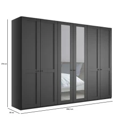 Clearance Kleiderschrank Hierro Drehtürenschränke|Kleiderschränke