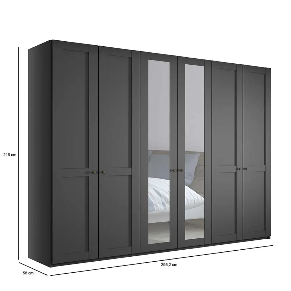 Clearance Kleiderschrank Hierro Drehtürenschränke|Kleiderschränke