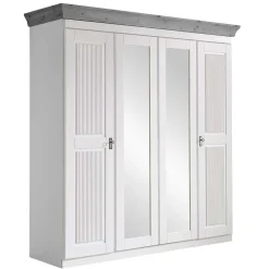 Kleiderschrank Holz Benfitas*Pharao24 Online