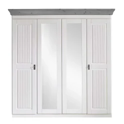 Kleiderschrank Holz Benfitas*Pharao24 Online