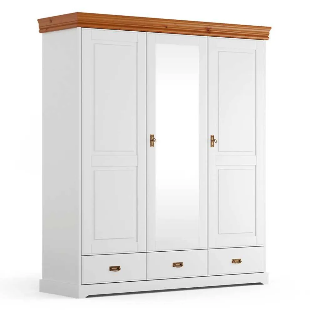 New Kleiderschrank Limita Massivholzmöbel|Drehtürenschränke