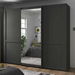 Kleiderschrank mit Schiebetüren Hierro*Pharao24