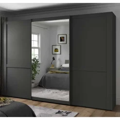 Kleiderschrank mit Schiebetüren Hierro*Pharao24