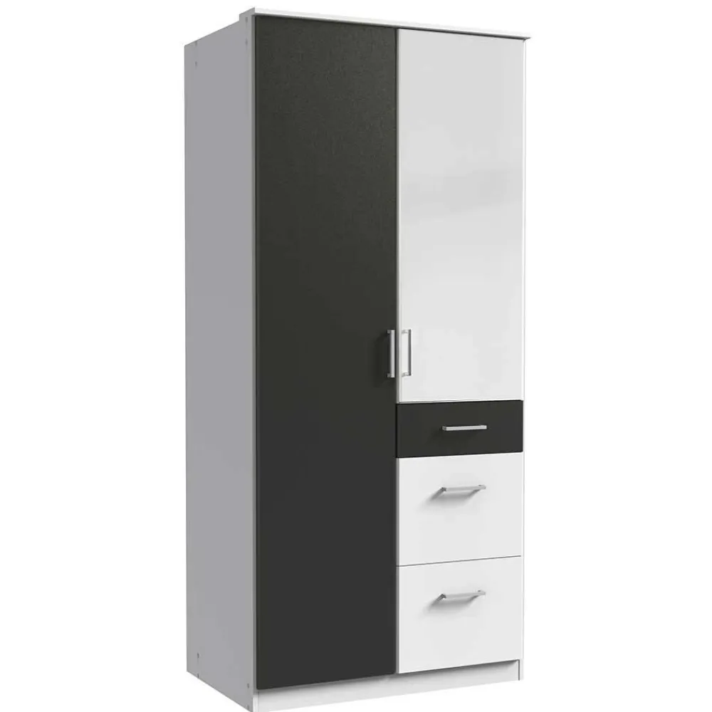 Kleiderschrank mit Schubladen Tolofoa*Pharao24 New