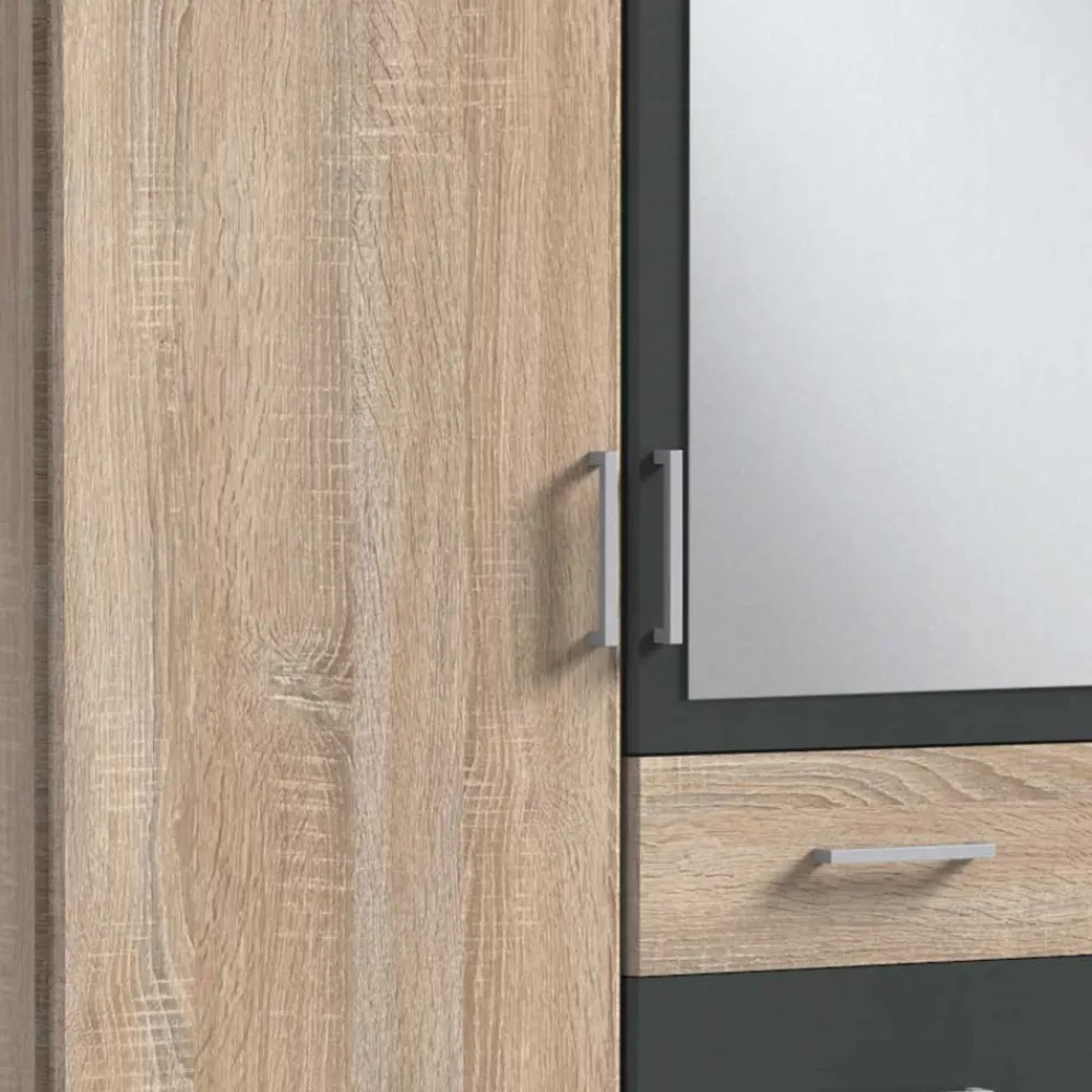 Sale Kleiderschrank mit Schubladen Nurana Jugendkleiderschrank