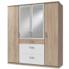 Kleiderschrank mit Schubladen Milana*Pharao24 Discount