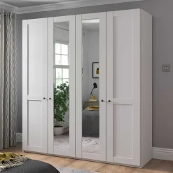 Kleiderschrank mit Spiegeln Tudana*Pharao24 Sale