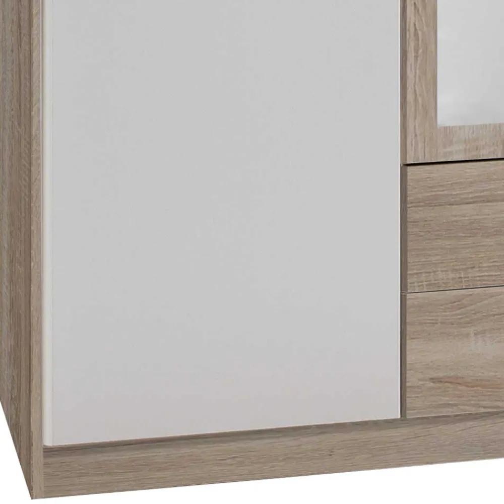 Sale Kleiderschrank mit Spiegeln Simeon Jugendkleiderschrank|Drehtürenschränke