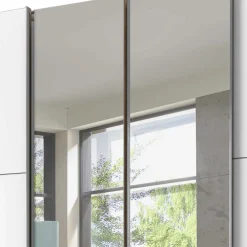 New Kleiderschrank mit Spiegeltüren Gizmeal Kleiderschränke|Schlafzimmerschränke
