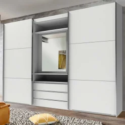 Kleiderschrank mit Spiegel innen Lymesca*Pharao24 Outlet