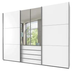 Outlet Kleiderschrank mit Spiegeltüren Lymesca Kleiderschränke|Schlafzimmerschränke