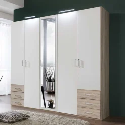 Kleiderschrank mit Spiegel Liaguno*Pharao24 Best
