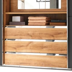 Sale Kleiderschrank mit Spiegel innen Nikita Schiebetürenschränke