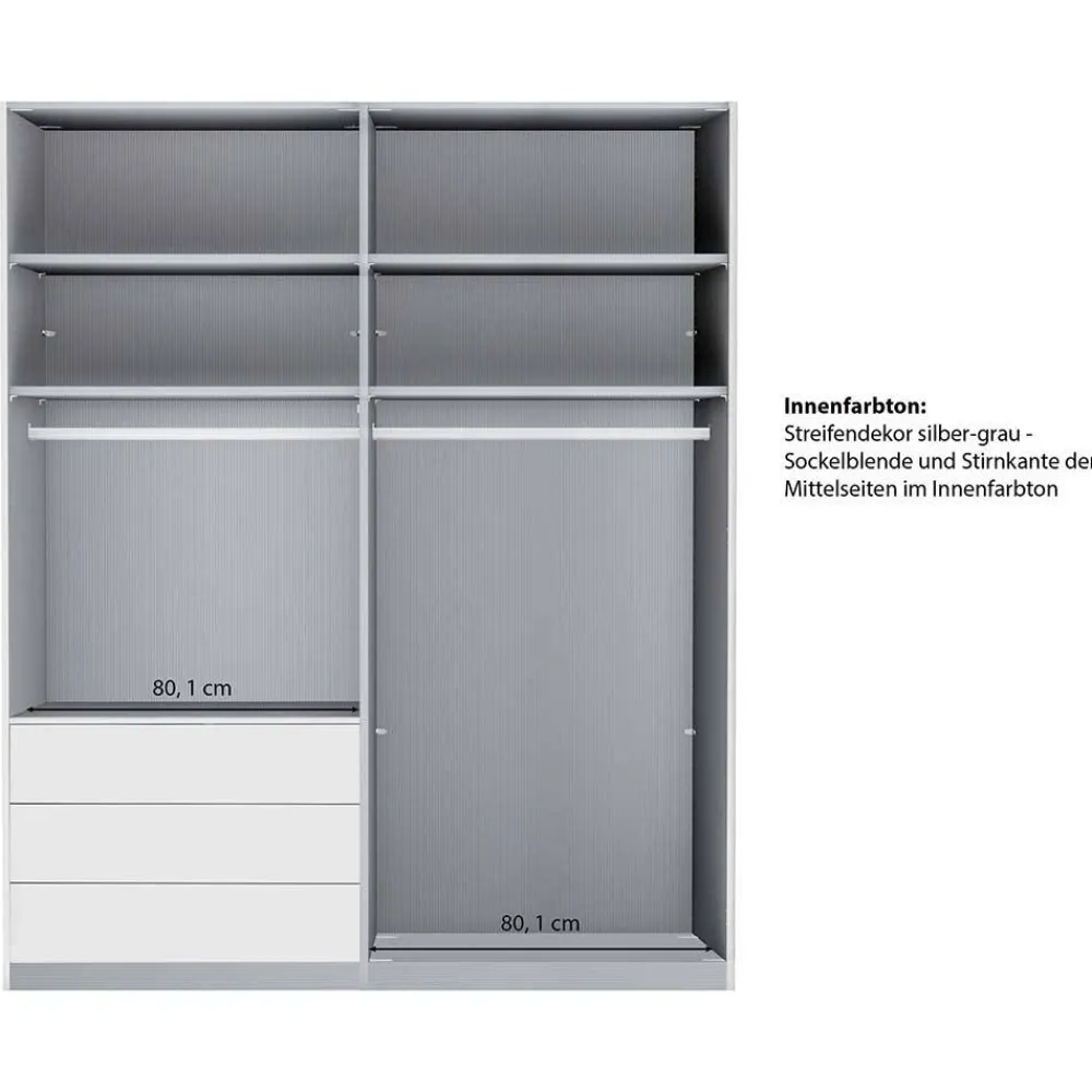 Kleiderschrank Riccardo*Pharao24 Discount