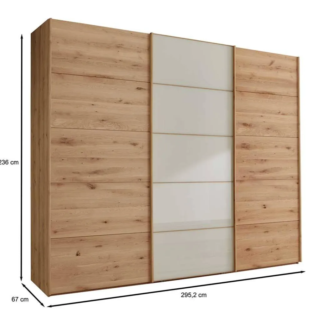 Sale Kleiderschrank Schwebetüren Viramiru Massivholz Kleiderschränke|Schiebetürenschränke