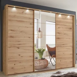 Kleiderschrank teilmassiv Thomas*Pharao24 Outlet