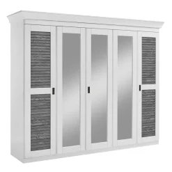 Kleiderschrank teilmassiv Tanydos*Pharao24 New