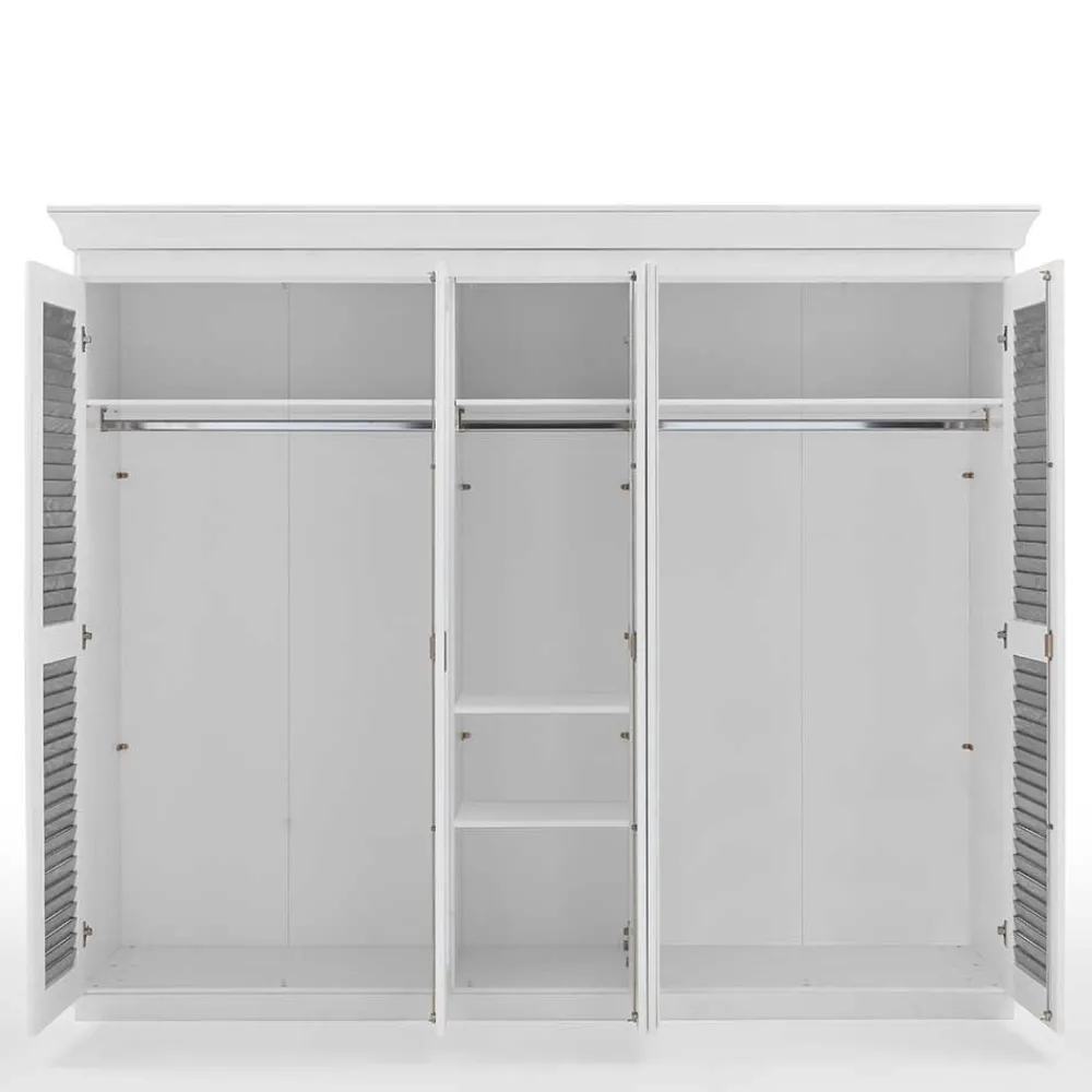 Kleiderschrank teilmassiv Tanydos*Pharao24 New