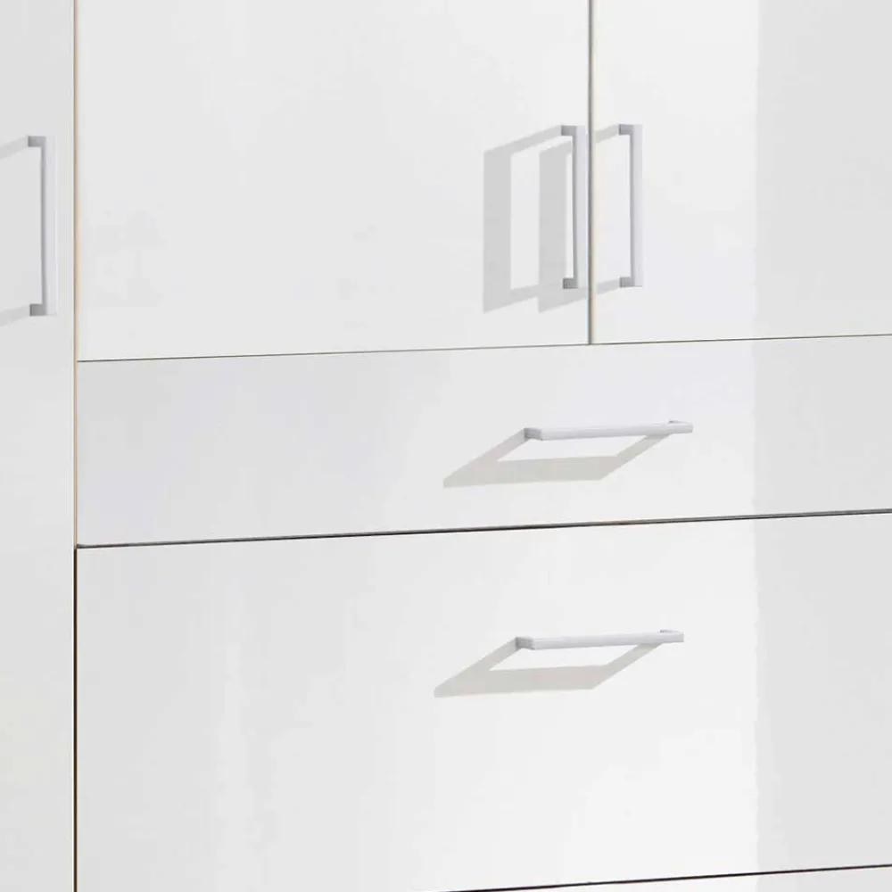 Sale Kleiderschrank 4-türig Emritalo Jugendkleiderschrank|Drehtürenschränke