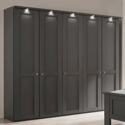 Kleiderschrank 5-türig Hierro*Pharao24 Sale